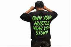 STORY STARTER T SHIRT - BLACK